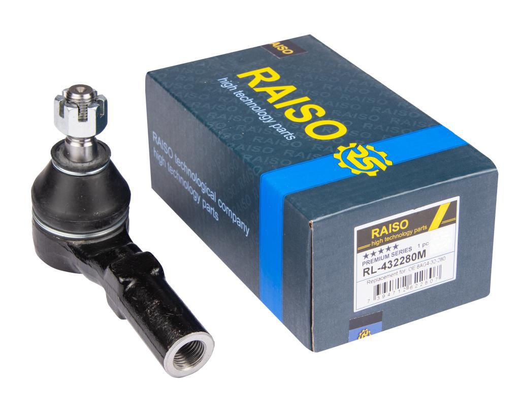 RAISO - RL-432280M - Наконечник кермової тяги лів./прав. Mazda 626, MX-6, Xedos 6 1.4-3.0 06.87-12.06