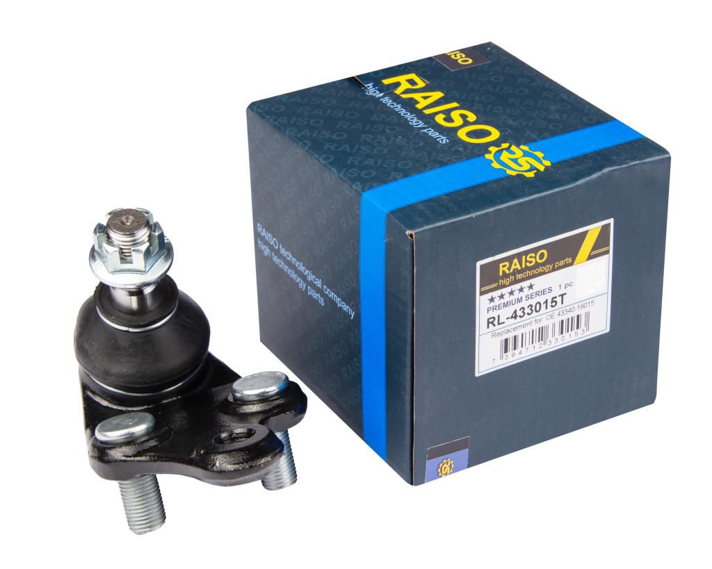 RAISO - RL433015T - Шарова опора передня ліва (нижн. передн) Toyota Corolla/Sprinter 87-95