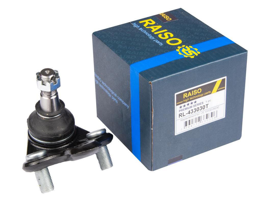 RAISO - RL-433030T - Кульова опора перед. Toyota Avensis, Carina E, Celica, Corolla, Picnic 1.3-2.2D 04.92-02.03 RAISO - RL-433030T - Кульова опора перед. Toyota Avensis, Carina E, Celica, Corolla, Picnic 1.3-2.2D 04.92-02.03