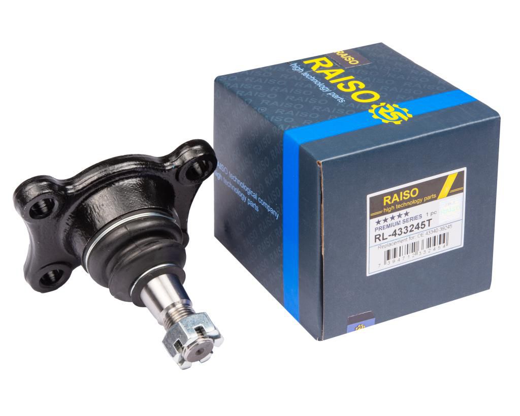RAISO - RL-433245T - Кульова опора перед. ниж. лів./прав. Toyota Hilux II, 4 Runner 2.0-3.0Td 01.84-07.05 RAISO - RL-433245T - Кульова опора перед. ниж. лів./прав. Toyota Hilux II, 4 Runner 2.0-3.0Td 01.84-07.05