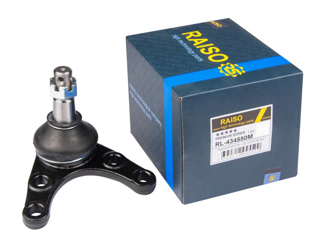 RAISO - RL-434550M - Кульова опора перед. Ø конуса 17,75mm FORD RANGER; MAZDA B-SERIE, MX-3 1.6/2.5D/2.6 01.90-11.06 RAISO - RL-434550M - Кульова опора перед. Ø конуса 17,75mm FORD RANGER; MAZDA B-SERIE, MX-3 1.6/2.5D/2.6 01.90-11.06