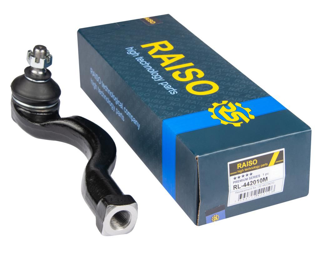 RAISO - RL-442010M - Наконечник кермової тяги прав. Mitsubishi L200 05-/MITSUBISHI PAJERO 2.5TD,3.2TDI 16V,3.5I 24V 00.02- RAISO - RL-442010M - Наконечник кермової тяги прав. Mitsubishi L200 05-/MITSUBISHI PAJERO 2.5TD,3.2TDI 16V,3.5I 24V 00.02-