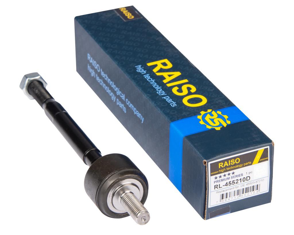 RAISO - RL455210D - Тяга рульова лів./прав. Daihatsu Cuore II/III/IV/Move 85-02 RAISO - RL455210D - Тяга рульова лів./прав. Daihatsu Cuore II/III/IV/Move 85-02