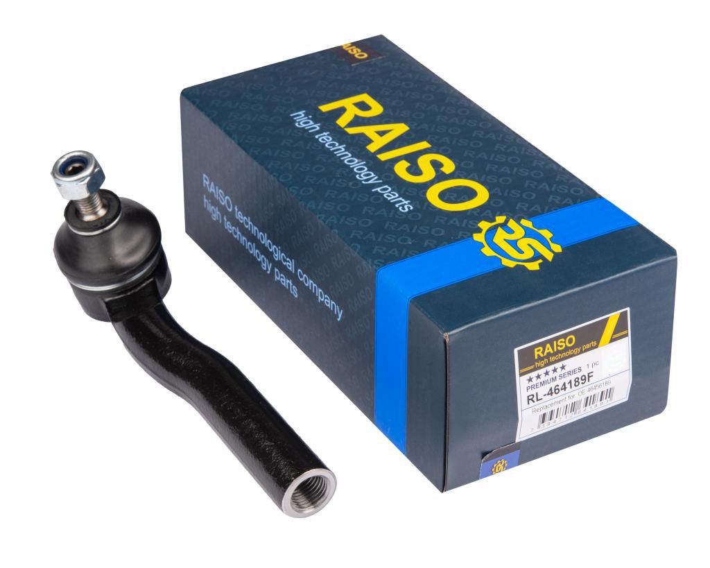 RAISO - RL-464189F - Наконечник лівий (г/у) Fiat Doblo, Palio 1.0-1.9 04/96- RAISO - RL-464189F - Наконечник лівий (г/у) Fiat Doblo, Palio 1.0-1.9 04/96-