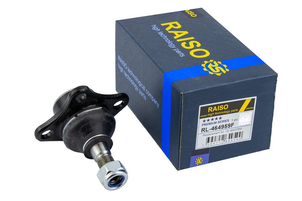 RAISO - RL-464959F - Кульова опора Fiat Palio, Albea 1.0-1.9D 04.96- RAISO - RL-464959F - Кульова опора Fiat Palio, Albea 1.0-1.9D 04.96-