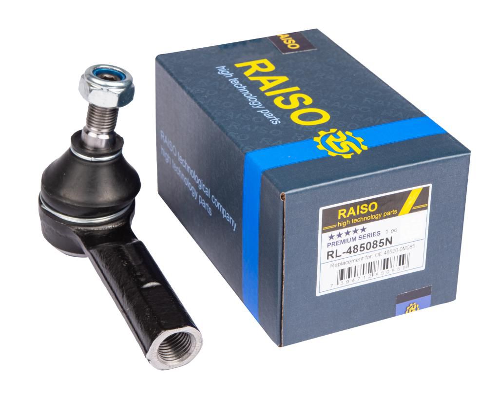 RAISO - RL-485085N - Наконечник тяги рульової Nissan Almera/Maxima 90-06 (Конус 13мм)
