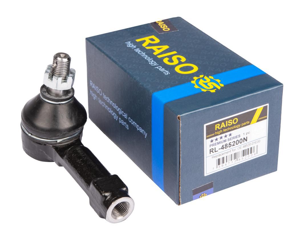 RAISO - RL-485200N - Наконечник кермової тяги лів./прав. Nissan Sunny 82-86 B11 RAISO - RL-485200N - Наконечник кермової тяги лів./прав. Nissan Sunny 82-86 B11