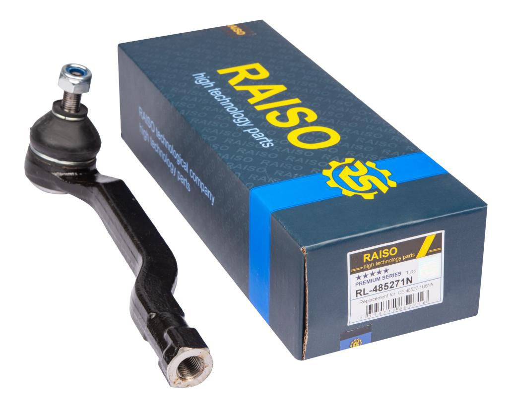 RAISO - RL-485271N - Наконечник кермовий правий  Nissan Note 1,4 06- 1,5dCI 08- RAISO - RL-485271N - Наконечник кермовий правий  Nissan Note 1,4 06- 1,5dCI 08-