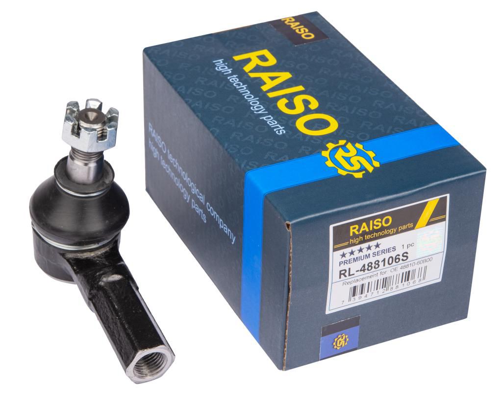 RAISO - RL-488106S - Наконечник тяги рульової Suzuki Ignis/Swift/Wagon/Subaru Justy 83- (Конус 12,5мм)