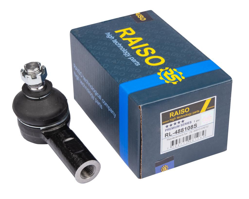 RAISO - RL-488108S - Наконечник кермової тяги Л/П Opel Agila (A) 1.0-1.2 16V/1.3CDTI 00-07 ; Suzuki Ignis Ii 1.3-1.5 03- RAISO - RL-488108S - Наконечник кермової тяги Л/П Opel Agila (A) 1.0-1.2 16V/1.3CDTI 00-07 ; Suzuki Ignis Ii 1.3-1.5 03-