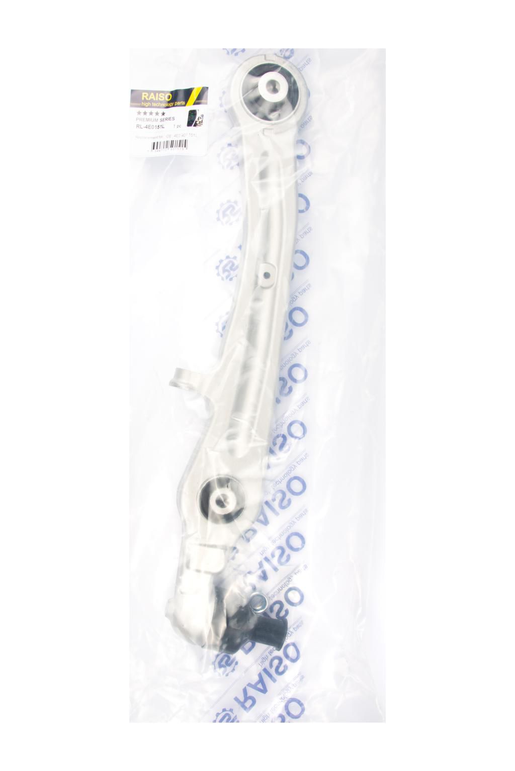 RAISO - RL-4E0151L - Важiль нижнiй перед прямий Audi A8 2.8-6.0 10.02-07.10 RAISO - RL-4E0151L - Важiль нижнiй перед прямий Audi A8 2.8-6.0 10.02-07.10