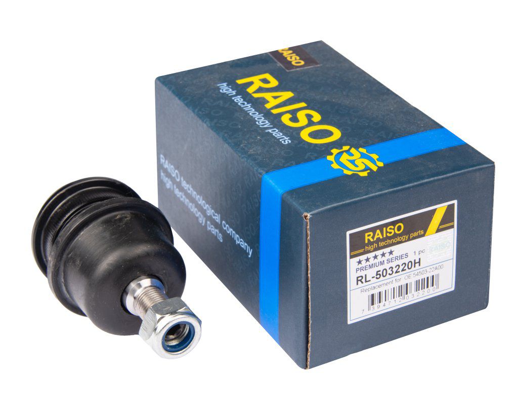 RAISO - RL-503220H - Кульова опора перед. нижня L/P Hyundai Accent. Matrix 02- Kia Cerato 04- RAISO - RL-503220H - Кульова опора перед. нижня L/P Hyundai Accent. Matrix 02- Kia Cerato 04-