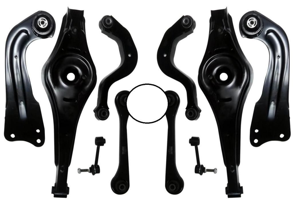 RAISO - RL-505320-KIT - Комплект важелів підвіски (задньої) Audi A3/Q3/Skoda Octavia II/Superb II/VW Golf V 03- RAISO - RL-505320-KIT - Комплект важелів підвіски (задньої) Audi A3/Q3/Skoda Octavia II/Superb II/VW Golf V 03-