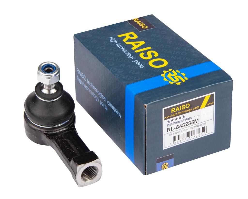 RAISO - RL-548285M - Наконечник кермової тяги лів./прав. Citroen C-Crosser, C-Crosser Enterprise; Mitsubishi ASX, Grandis, Lancer VII, Lancer VIII, Outlander I, Outlander II, Outlander III; Peugeot 4007 1.5-3.0 01.01- RAISO - RL-548285M - Наконечник кермової тяги лів./прав. Citroen C-Crosser, C-Crosser Enterprise; Mitsubishi ASX, Grandis, Lancer VII, Lancer VIII, Outlander I, Outlander II, Outlander III; Peugeot 4007 1.5-3.0 01.01-