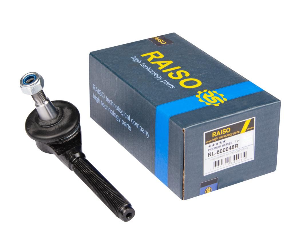 RAISO - RL-600048R - Наконечник керм. тяги лів. 14mm Renault 19 1.2-1.9 01.88-06.96 RAISO - RL-600048R - Наконечник керм. тяги лів. 14mm Renault 19 1.2-1.9 01.88-06.96