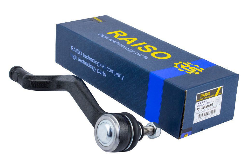 RAISO - RL-600610R - Наконечник кермовий лiвий Dacia Dokker 12-, Lodgy 12-, Logan 04-, Sandero 06- RAISO - RL-600610R - Наконечник кермовий лiвий Dacia Dokker 12-, Lodgy 12-, Logan 04-, Sandero 06-