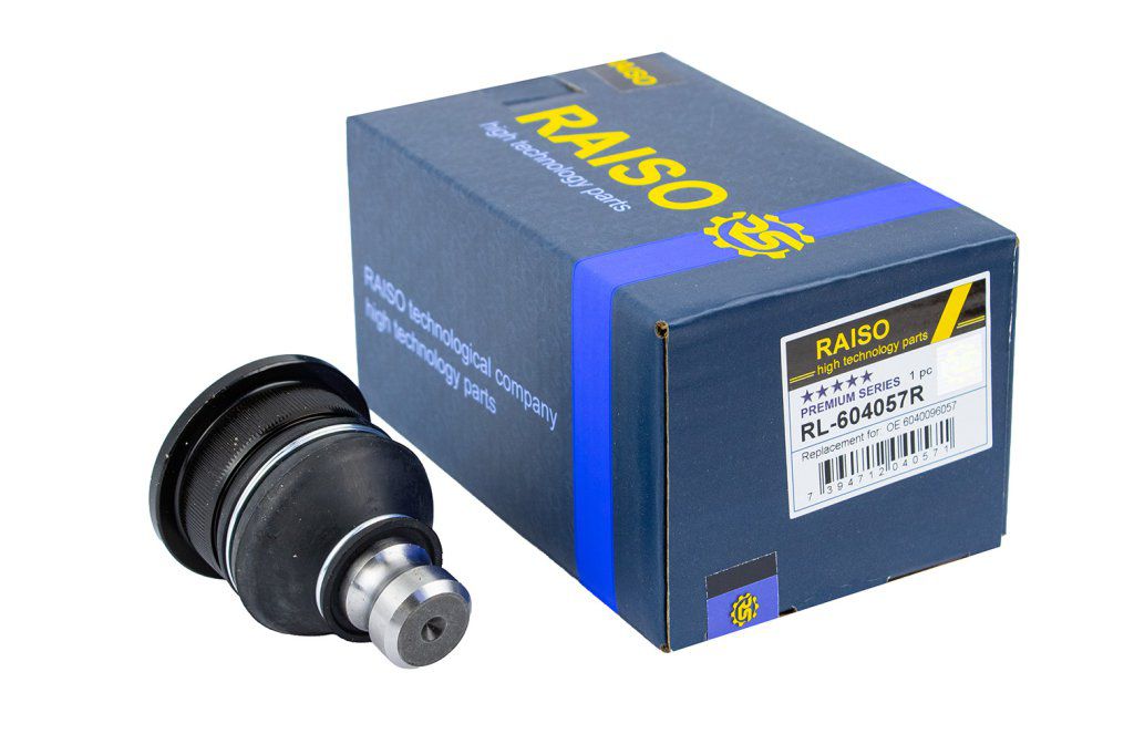 RAISO - RL-604057R - Кульова опора важеля перед. 18mm Dacia Logan/Renault Sandero/Clio/Megane 03- RAISO - RL-604057R - Кульова опора важеля перед. 18mm Dacia Logan/Renault Sandero/Clio/Megane 03-