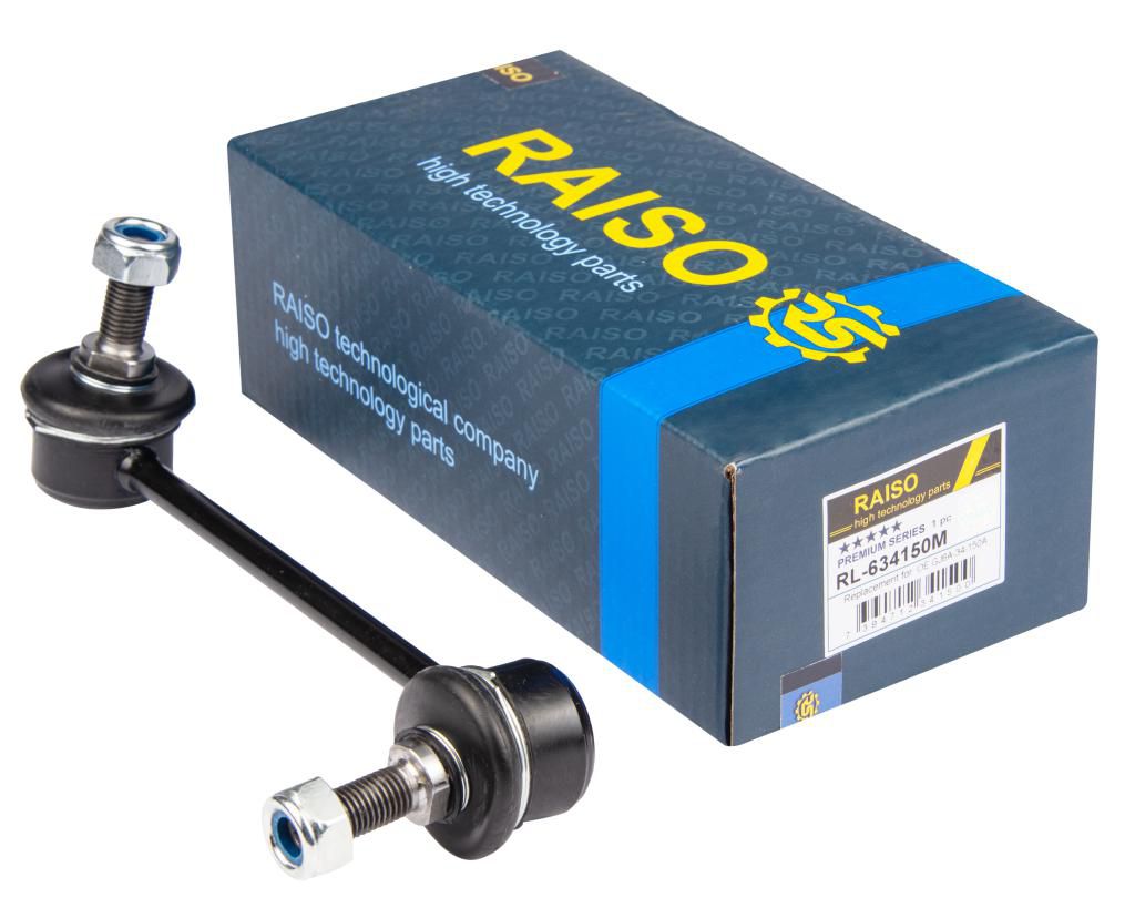 RAISO - RL-634150M - Тяга стабілізатора передн. права Mazda 6  02-07 RAISO - RL-634150M - Тяга стабілізатора передн. права Mazda 6  02-07