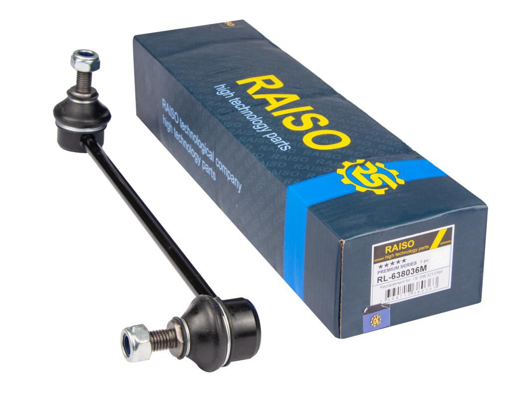 RAISO - RL-638036M - Тяга стабiлiзатора перед. права DB Vito 95- RAISO - RL-638036M - Тяга стабiлiзатора перед. права DB Vito 95-