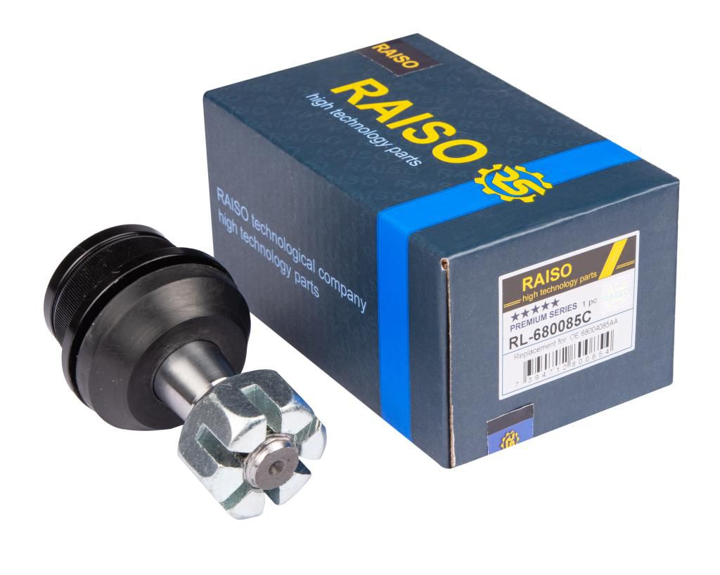 RAISO - RL-680085C - Кульова опора верх. лів./прав. мосту перед. (конус15.8mm) Jeep Cherokee, Grand Cherokee, Wrangler 2.5Td-5.2I 01.88-09.01