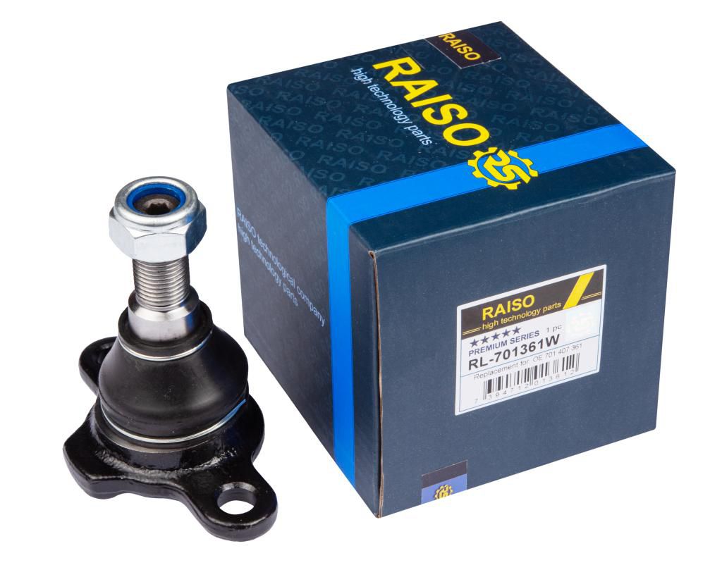 RAISO - RL701361W - Шарова опора перед. (нижн. перед) VW Transporter T4 90-03 RAISO - RL701361W - Шарова опора перед. (нижн. перед) VW Transporter T4 90-03