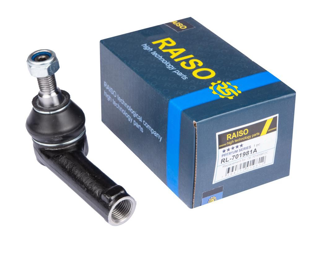 RAISO - RL-701981A - (Ø 18.0 mm) Наконечник кермової тяги прав. VW T4 1.8-2.8 09.90-04.03 RAISO - RL-701981A - (Ø 18.0 mm) Наконечник кермової тяги прав. VW T4 1.8-2.8 09.90-04.03