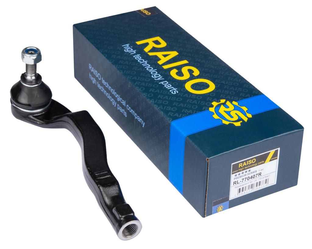 RAISO - RL-770407R - Наконечник кермової тяги лівий Renault Kangoo1.5dCi/1.6dCi 08- RAISO - RL-770407R - Наконечник кермової тяги лівий Renault Kangoo1.5dCi/1.6dCi 08-
