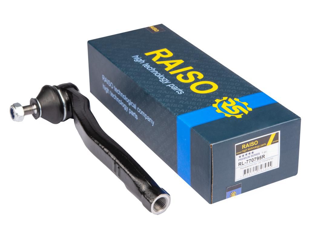 RAISO - RL-770795R - Наконечник кермової тяги лівий Renault Megane II 02- RAISO - RL-770795R - Наконечник кермової тяги лівий Renault Megane II 02-