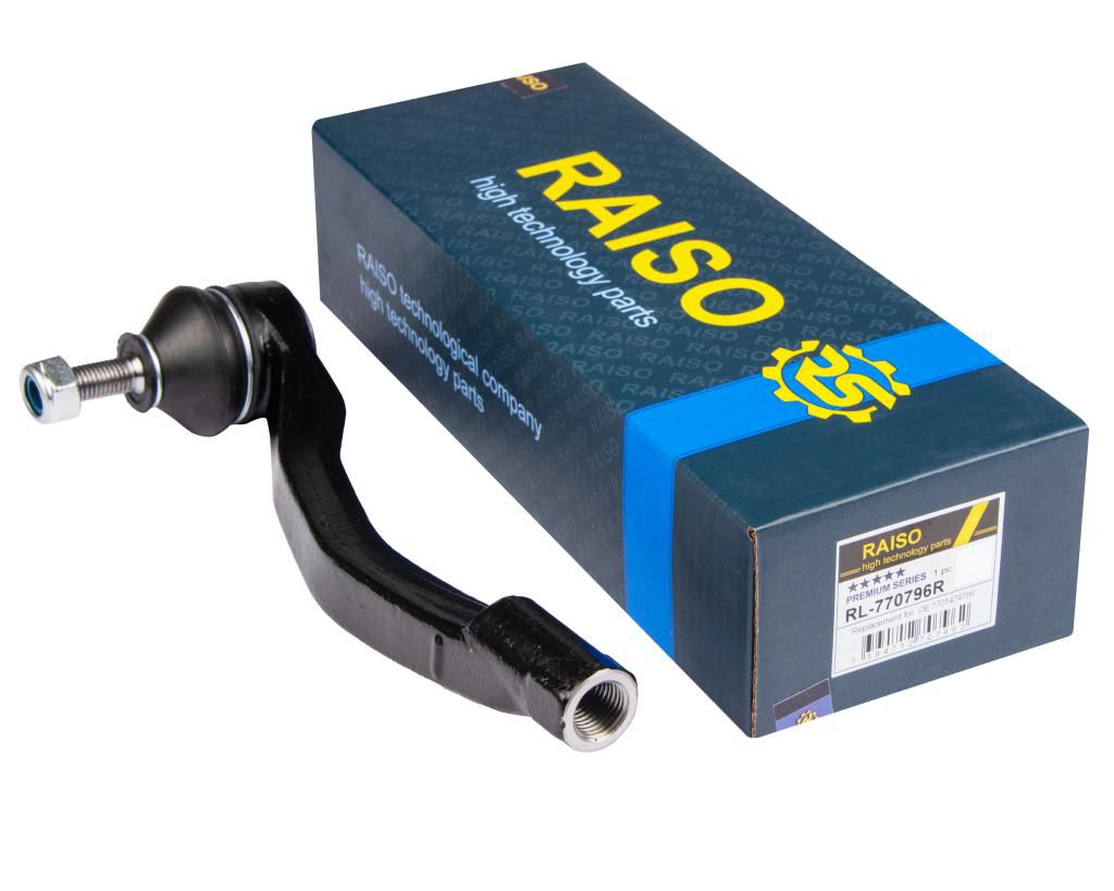 RAISO - RL-770796R - Наконечник кермової тяги правий Renault Megane II 02- RAISO - RL-770796R - Наконечник кермової тяги правий Renault Megane II 02-