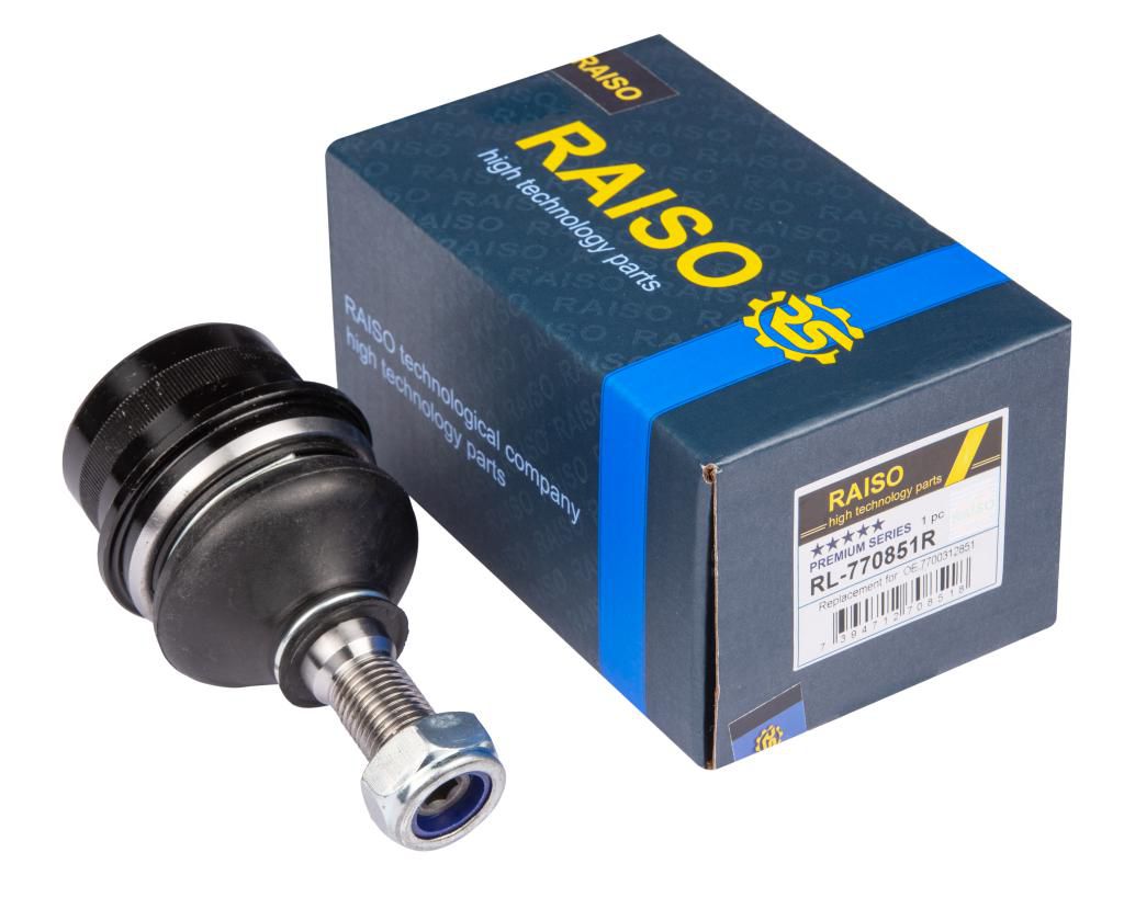 RAISO - RL-770851R - Кульова опора перед. верх. лів/прав. Renault Master 98- RAISO - RL-770851R - Кульова опора перед. верх. лів/прав. Renault Master 98-