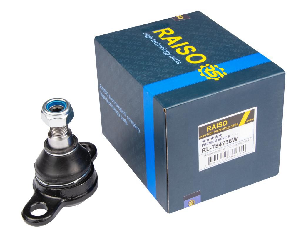 RAISO - RL-784736W - Шарова опора перед. (нижн.перед) Volkswagen Transporter T5/Multivan T5 03- (Конус 18,2мм) RAISO - RL-784736W - Шарова опора перед. (нижн.перед) Volkswagen Transporter T5/Multivan T5 03- (Конус 18,2мм)