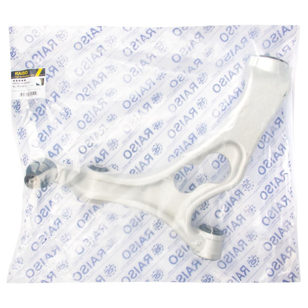 RAISO - RL-7P0151C - Важіль перед. нижн. лів. Audi Q7/VW Toureg 3.0D-6.0D 03.06-08.15 RAISO - RL-7P0151C - Важіль перед. нижн. лів. Audi Q7/VW Toureg 3.0D-6.0D 03.06-08.15