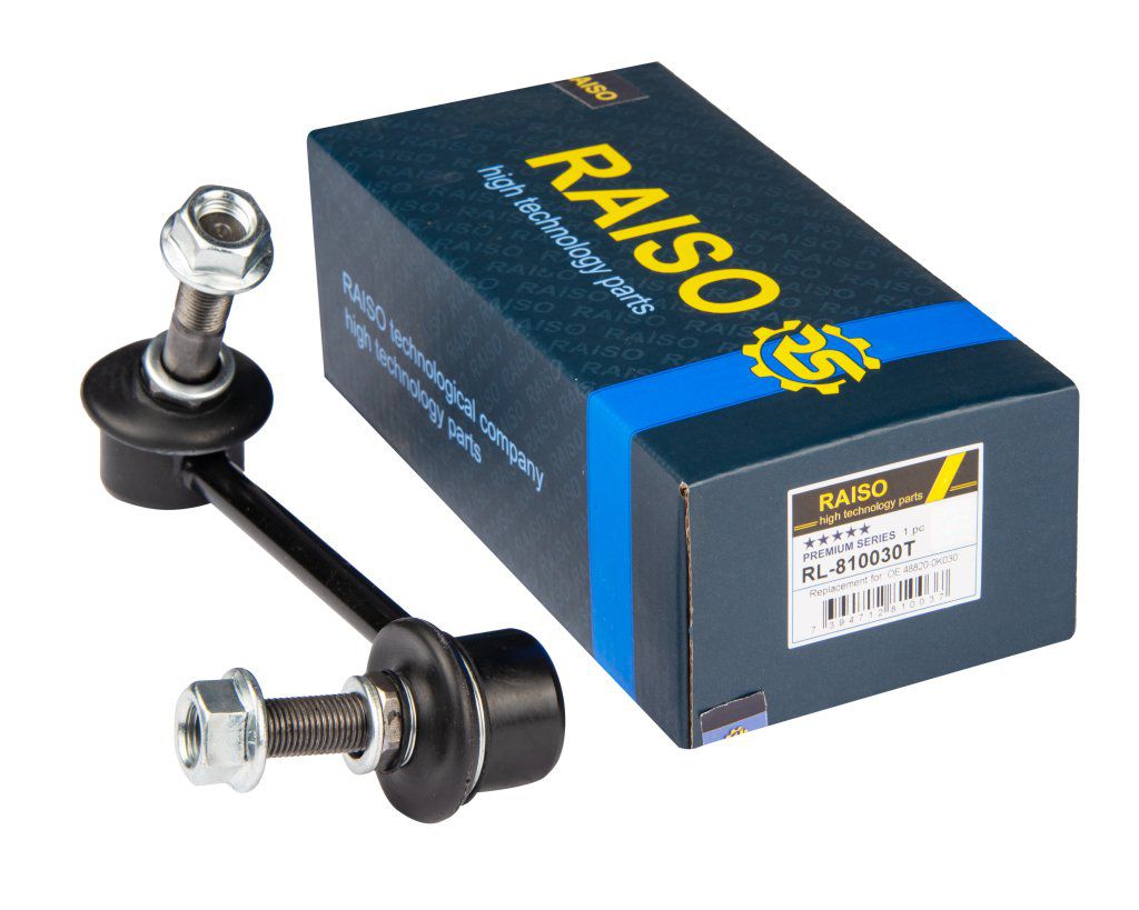 RAISO - RL-810030T - Тяга стабілізатора перед.права Toyota Landcruiser (GRJ120) 4,0I 24V/Land Cruiser Prado III (J150) 09- RAISO - RL-810030T - Тяга стабілізатора перед.права Toyota Landcruiser (GRJ120) 4,0I 24V/Land Cruiser Prado III (J150) 09-