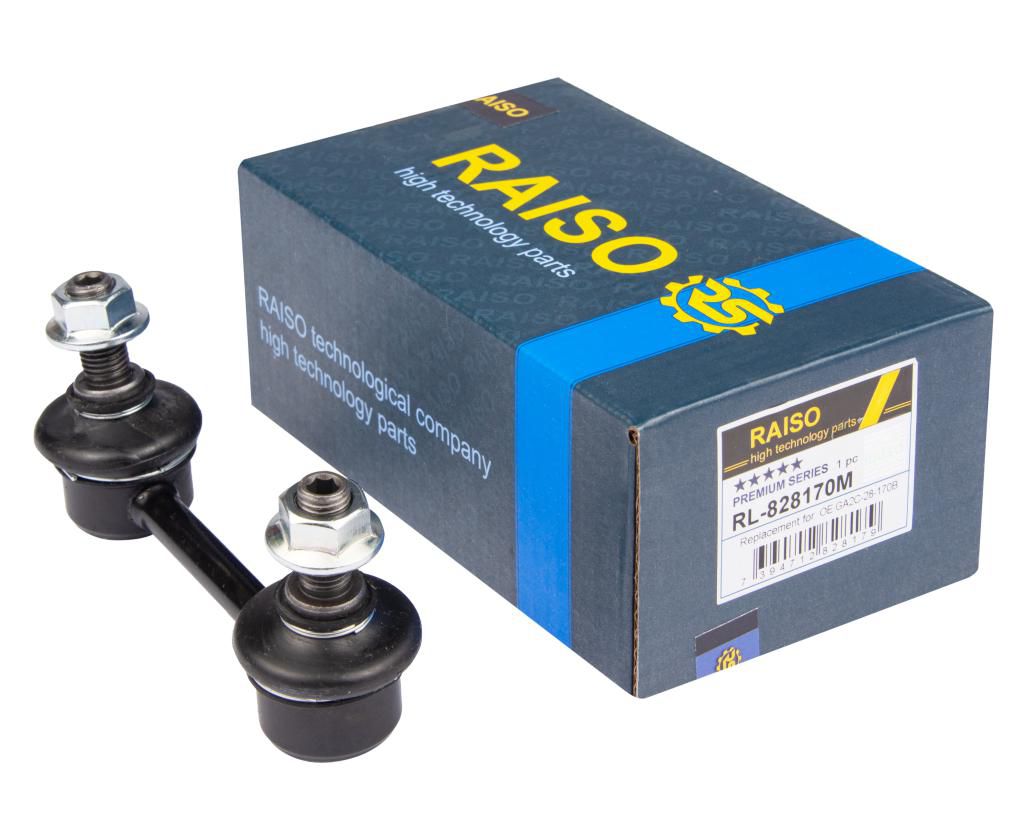 RAISO - RL-828170M - Тяга стабілізатора зад. лів./прав. Mazda 626, MX6,XEDOS6 1.6I-2.0I 16V 91.07-,94.08- RAISO - RL-828170M - Тяга стабілізатора зад. лів./прав. Mazda 626, MX6,XEDOS6 1.6I-2.0I 16V 91.07-,94.08-