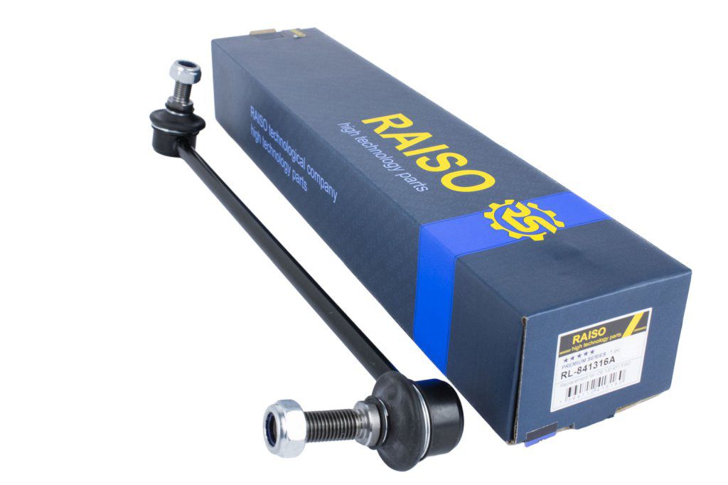 RAISO - RL-841316A - Стійка стабілізатора передня пр. Audi A3/Skoda Octavia/VW Golf IV/Bora 96-18 (L=336mm) RAISO - RL-841316A - Стійка стабілізатора передня пр. Audi A3/Skoda Octavia/VW Golf IV/Bora 96-18 (L=336mm)