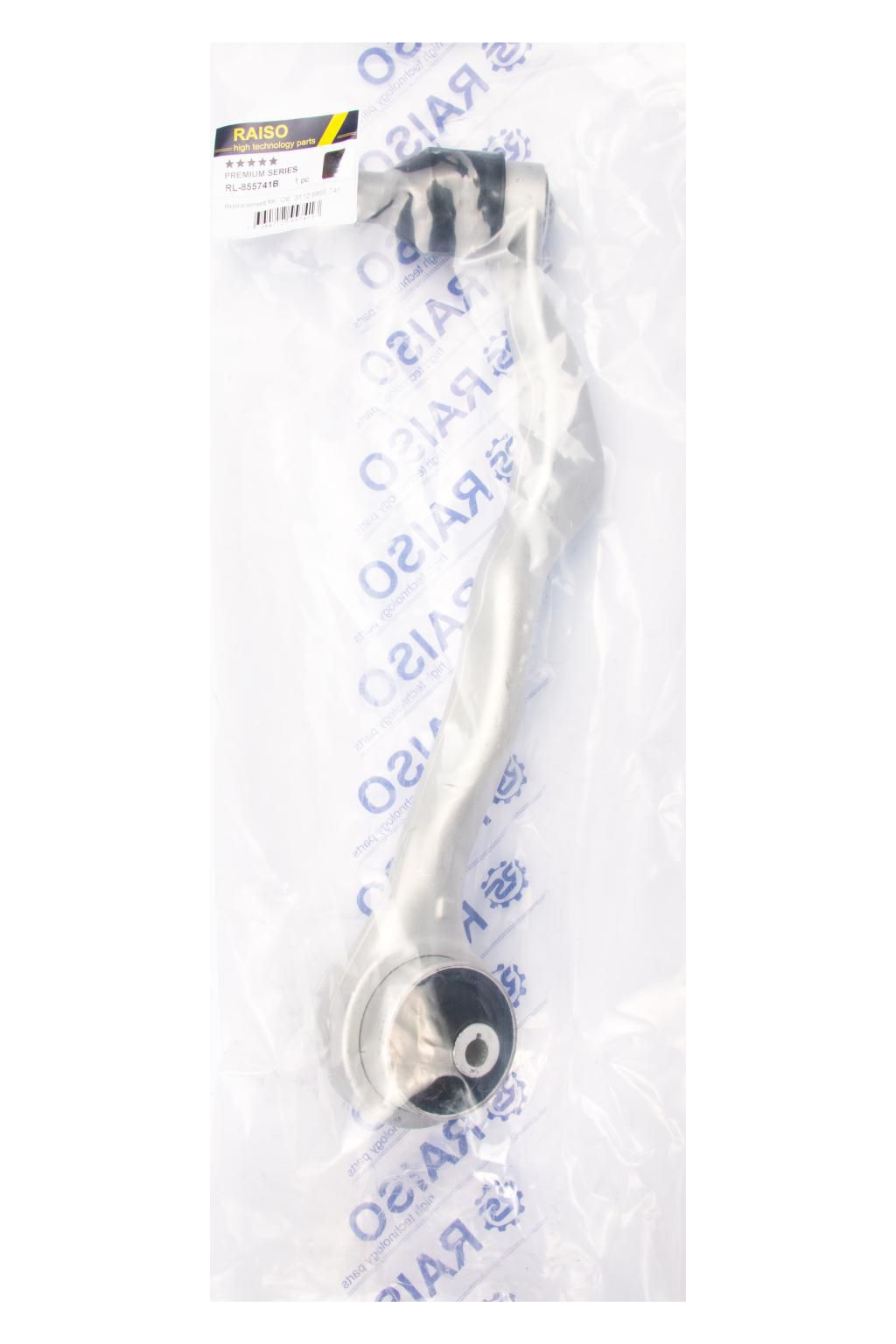 RAISO - RL-855741B - Важіль перед. лів. BMW 1 (F20), 1 (F21), 2 (F22, F87), 2 (F23), 3 (F30, F80), 3 (F31), 3 GRAN TURISMO (F34), 4 (F32, F82), 4 (F33, F83) 1.5-3.0H 11.10- RAISO - RL-855741B - Важіль перед. лів. BMW 1 (F20), 1 (F21), 2 (F22, F87), 2 (F23), 3 (F30, F80), 3 (F31), 3 GRAN TURISMO (F34), 4 (F32, F82), 4 (F33, F83) 1.5-3.0H 11.10-