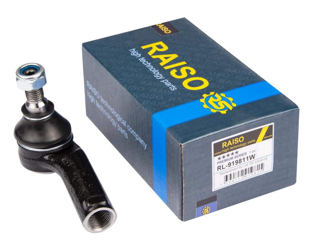 RAISO - RL-919811W - (Ø 16.3 mm) Наконечник кермової тяги лів. VW T4 -96 RAISO - RL-919811W - (Ø 16.3 mm) Наконечник кермової тяги лів. VW T4 -96
