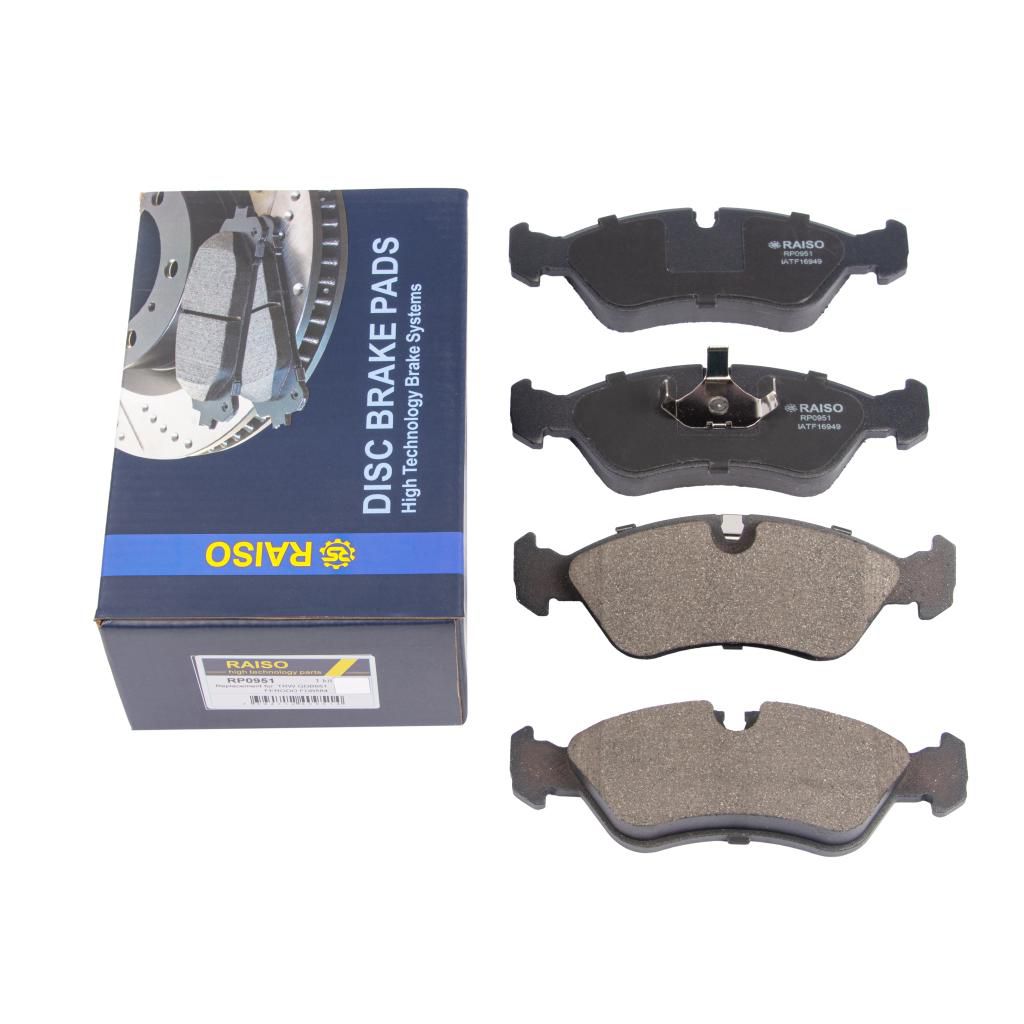 RAISO - RP0951 - Колодки гальм.перед. Opel Vectra 2.0 92-,Astra 2.0iGS 16V RAISO - RP0951 - Колодки гальм.перед. Opel Vectra 2.0 92-,Astra 2.0iGS 16V