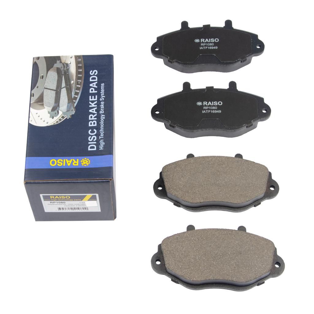RAISO - RP1080 - Колодки гальмівні Ford Transit 91- /15"/ перед. RAISO - RP1080 - Колодки гальмівні Ford Transit 91- /15"/ перед.