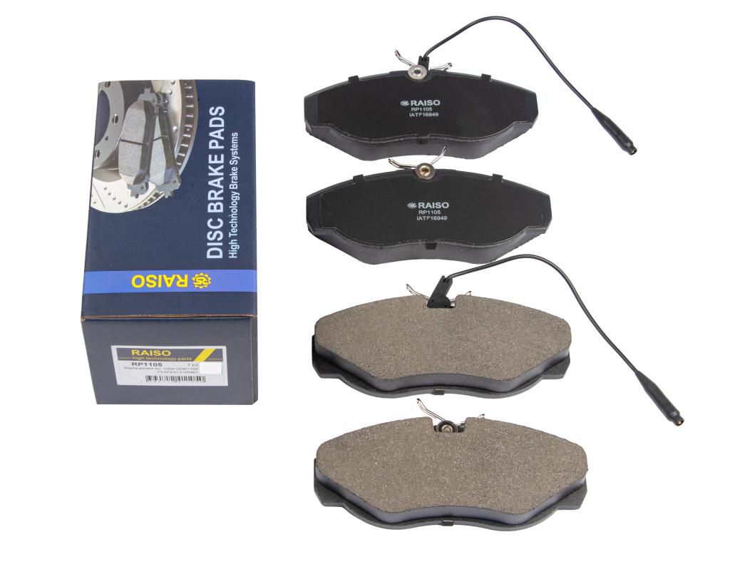 RAISO - RP1105 - Колодки гальмівні Citro Jumper/Fiat Ducato/Peugeot B RAISO - RP1105 - Колодки гальмівні Citro Jumper/Fiat Ducato/Peugeot B