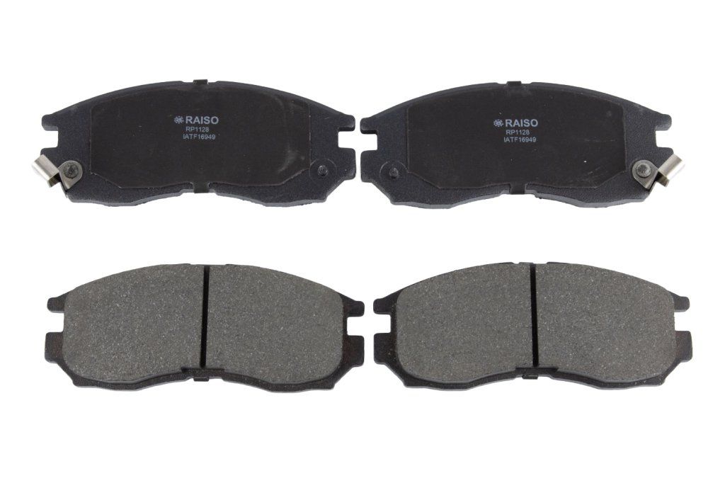 RAISO - RP1128 - Гальмівні колодки передні Mitsubishi Colt IV, Eclipse, Galant IV,V,VI, Lancer IV,V 1.6-2.5 91- RAISO - RP1128 - Гальмівні колодки передні Mitsubishi Colt IV, Eclipse, Galant IV,V,VI, Lancer IV,V 1.6-2.5 91-