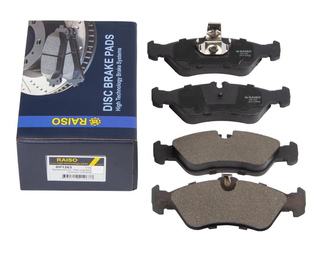 RAISO - RP1263 - Гальмівні колодки дискові зад. DB Sprinter (901, 902, 903) VW LT (28-35, 28-46) 2.2-2.8 02.95- RAISO - RP1263 - Гальмівні колодки дискові зад. DB Sprinter (901, 902, 903) VW LT (28-35, 28-46) 2.2-2.8 02.95-