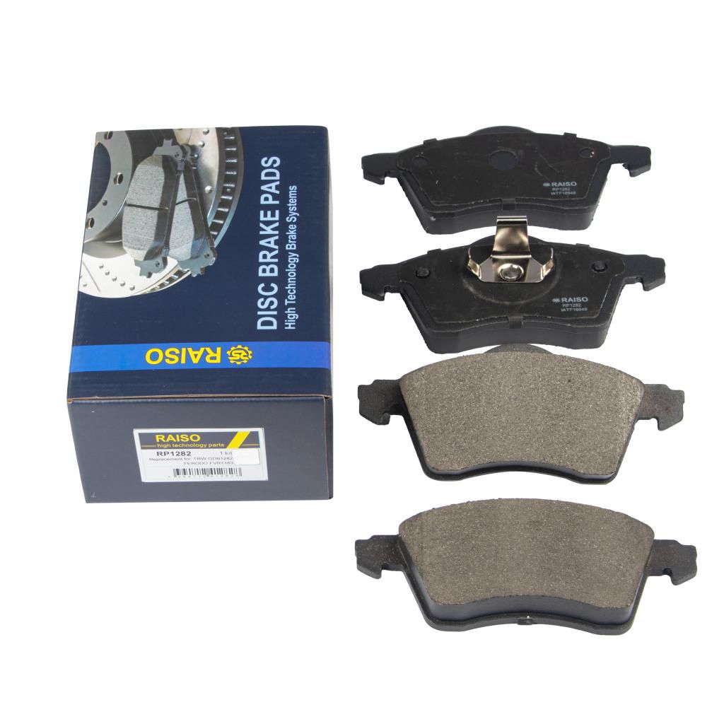 RAISO - RP1282 - Колодки гальмівні диск. перед. VW T4 (R15) 96-03 RAISO - RP1282 - Колодки гальмівні диск. перед. VW T4 (R15) 96-03