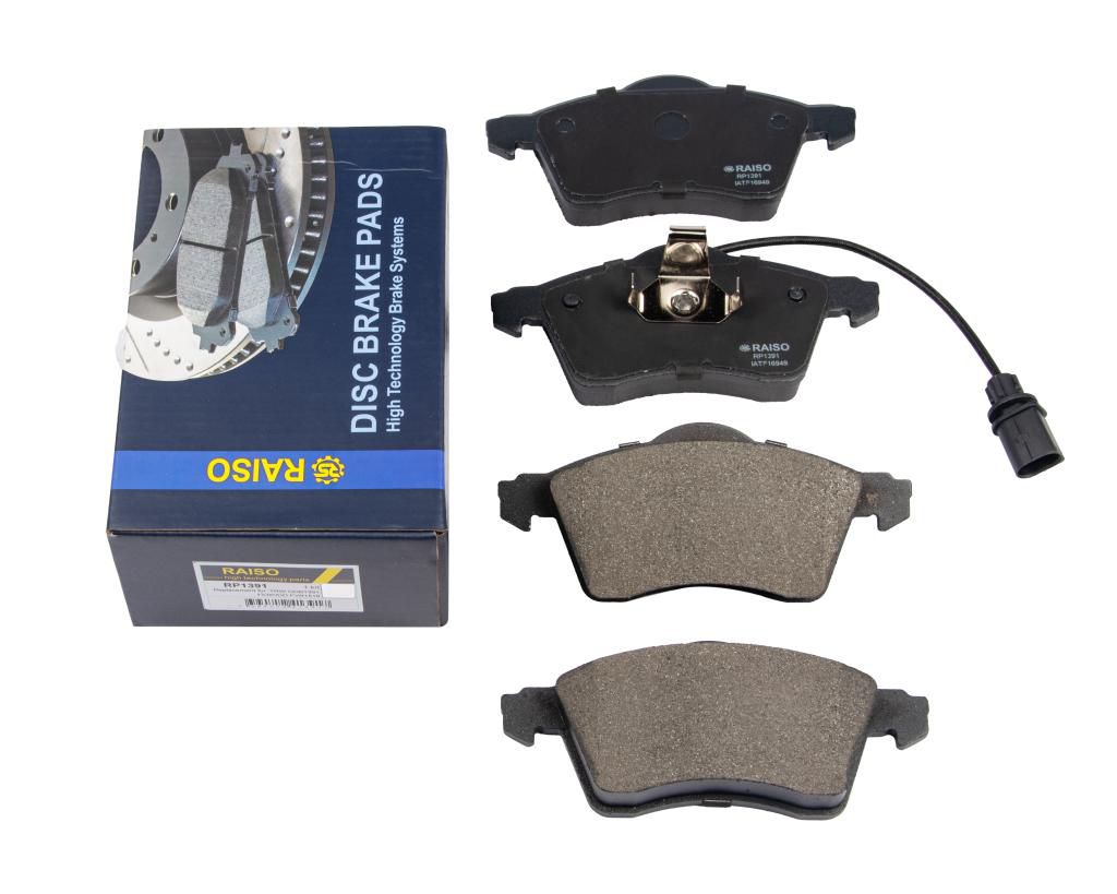 RAISO - RP1391 - Колодки диск. T4 перед. 2001-> з датчиком RAISO - RP1391 - Колодки диск. T4 перед. 2001-> з датчиком