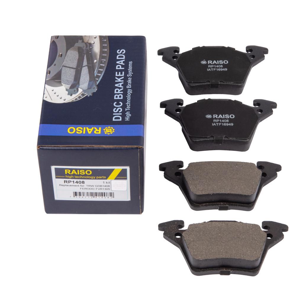 RAISO - RP1408 - Колодки гальм. диск. зад. DB Vito 97-