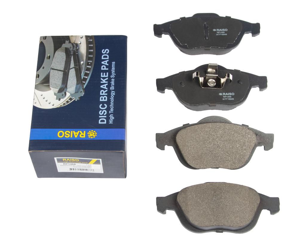 RAISO - RP1468 - Гальмівні колодки дискові перед.  Renault  Laguna II 1.8 16V /1.9cDi/2.0/2.2  01-