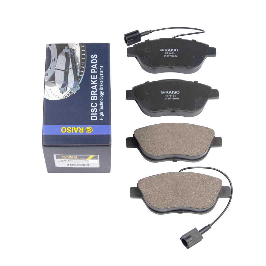 RAISO - RP1483 - Колодки Fiat Doblo/Stilo/Bravo 1,4-1,9 01-> RAISO - RP1483 - Колодки Fiat Doblo/Stilo/Bravo 1,4-1,9 01->