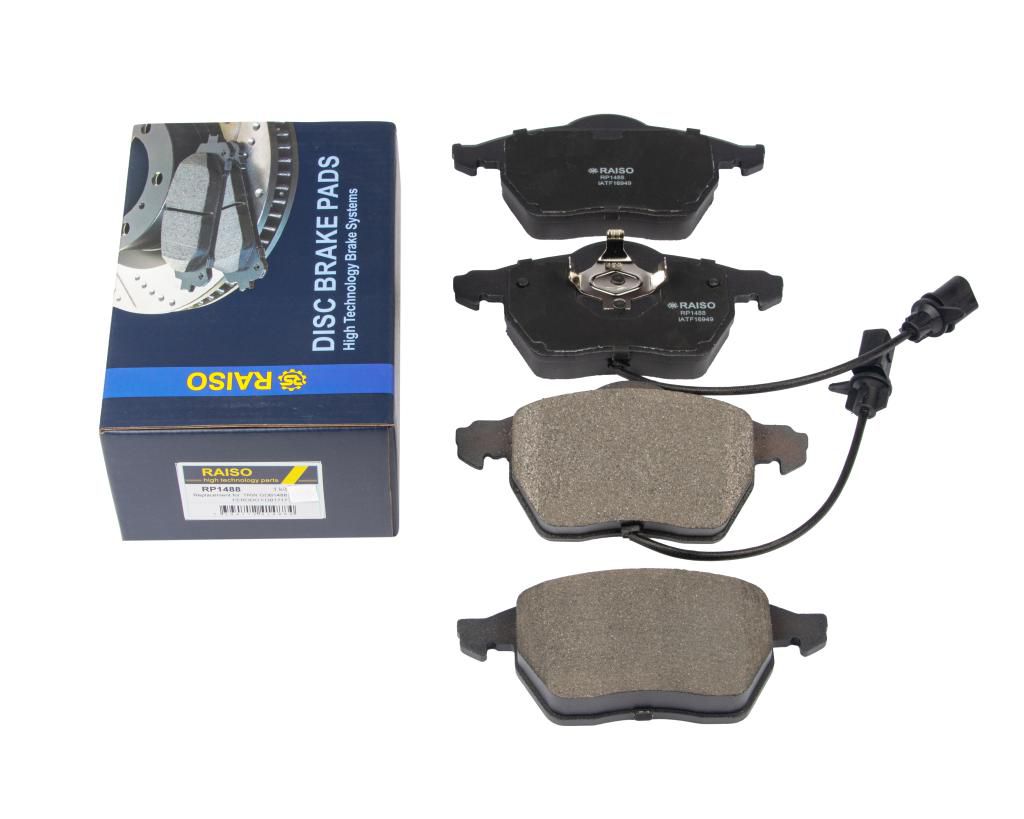 RAISO - RP1488 - Гальмівні колодки дискові перед. Audi A6 1.8-2.8 97- VW Passat Skoda