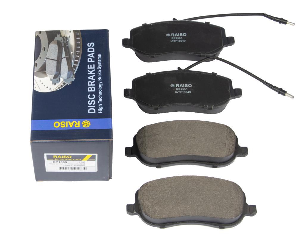 RAISO - RP1503 - Гальмівні колодки дискові перед. Fiat Scudo/Citoren Jumpy/Peugeot Expert 2.0Hdi 98-