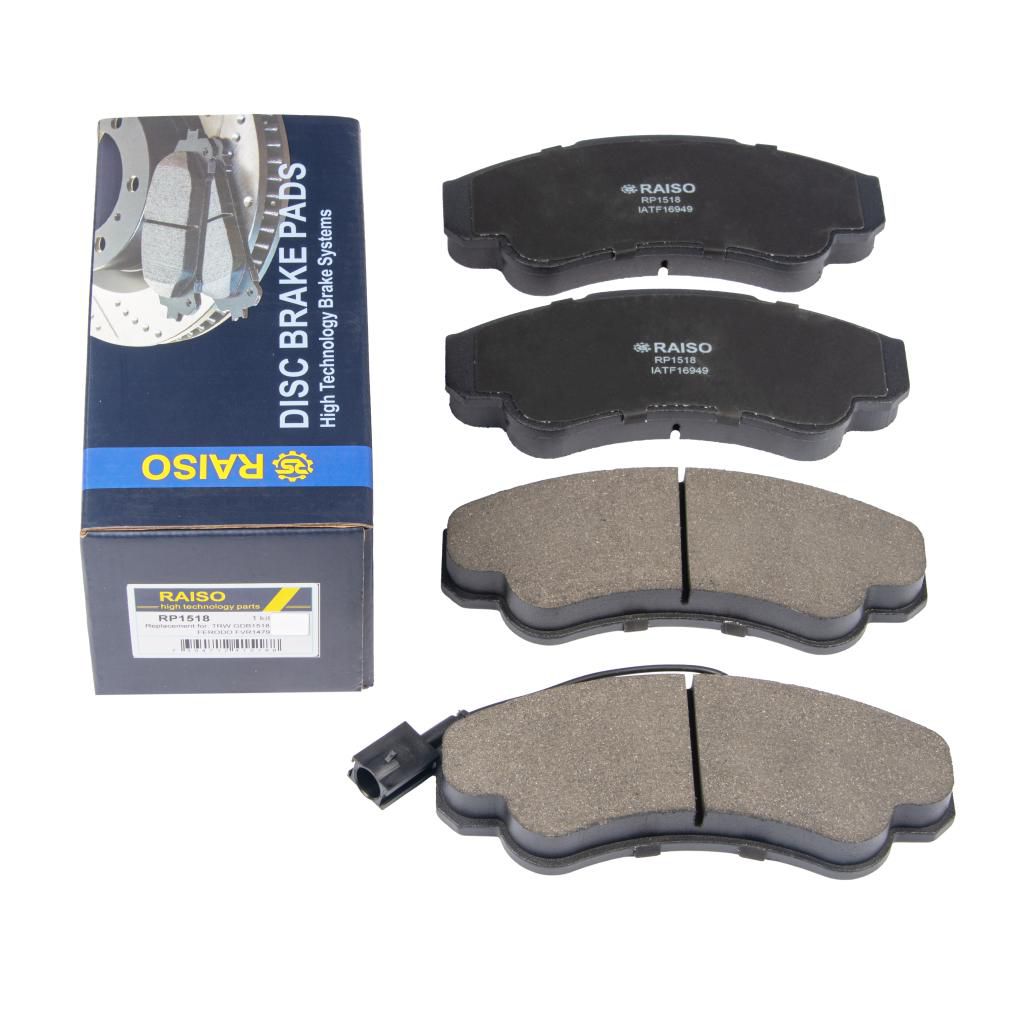 RAISO - RP1518 - Колодки гальм. Fiat Ducato, Citroen Jumper 2002> RAISO - RP1518 - Колодки гальм. Fiat Ducato, Citroen Jumper 2002>